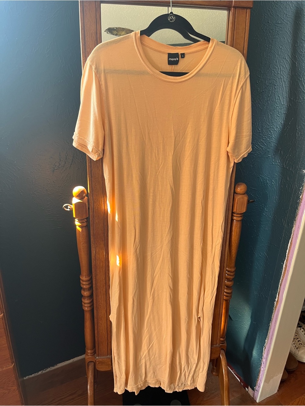 Short-Sleeve Midi Dress